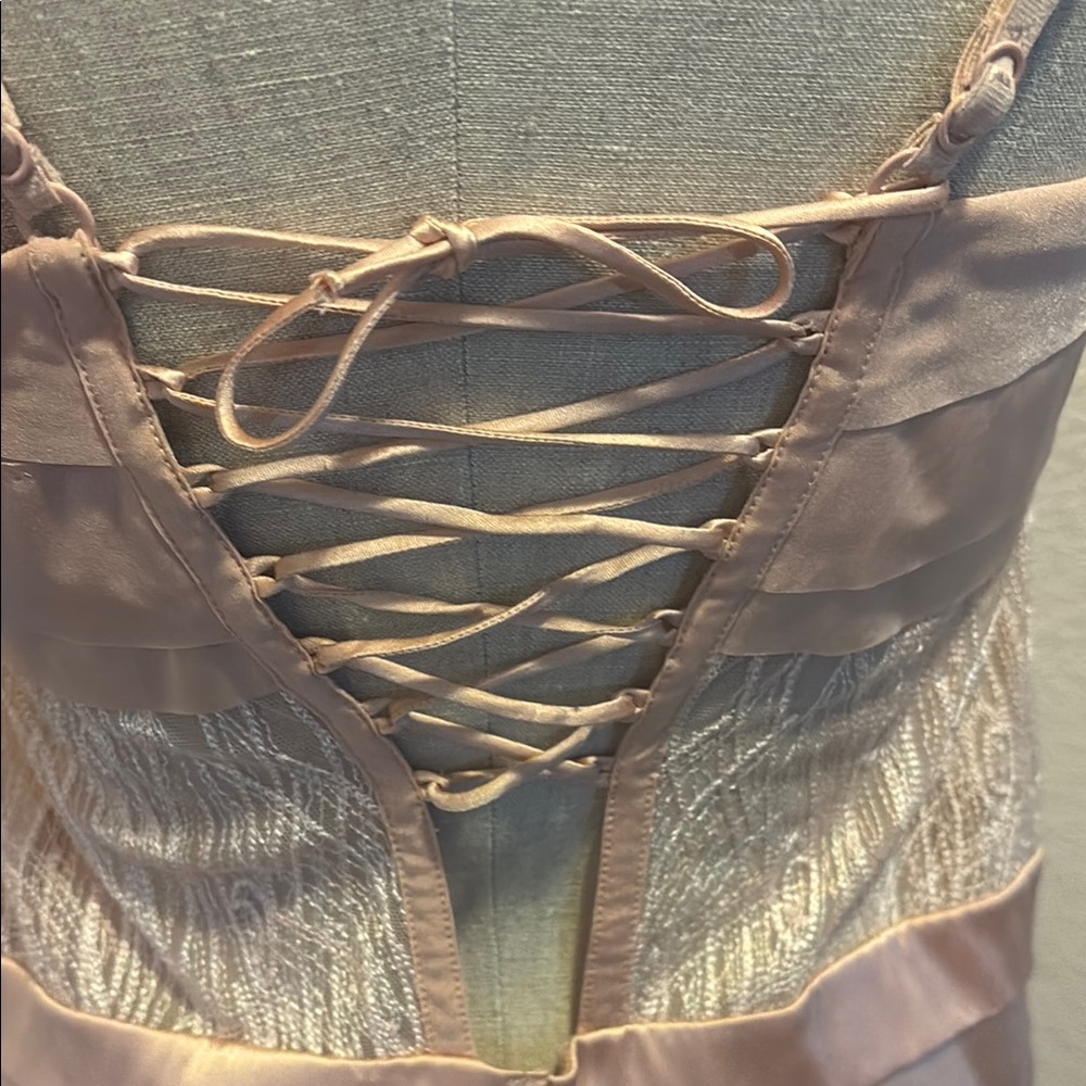 La Perla Pink Chemise/slip - Picture 5 of 16